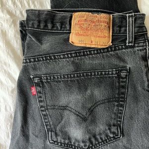 Vintage Black Wash 501s Made in Canada W 38 L 34